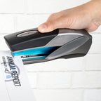Swingline Stapler, 25 Sheet Capacity, Optima 25, Jam Free, Reduced Effort, Soft Grip, Blue and Gray (66404) (Pack of 6)