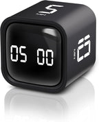 VEWINGL Cube Productivity Timer, 5/10/30/60 Min Presets + Custom Countdown by VEWINGL