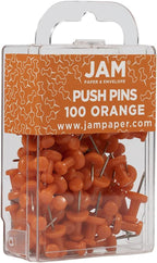 JAM PAPER Colorful Push Pins - Image 2