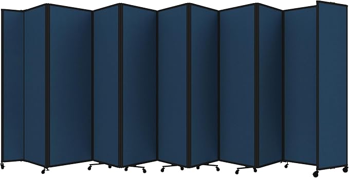 Versare Room Divider 360 Portable Wall Partition | Folding Panels | Large by VERSARE