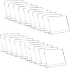 20 Pack Acrylic Mini Chalkboard Signs by AITEE