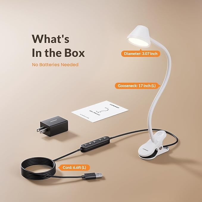 LEPOWER Clip on Light, Reading Lights - Image 9