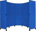 Versare MP10H Portable Folding Wall Partition | Economical 5 Panel Design | by VERSARE