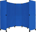 Versare MP10H Portable Folding Wall Partition | Economical 5 Panel Design | by VERSARE