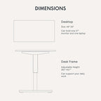 FLEXISPOT EN1 One-Piece Standing Desk - Image 5