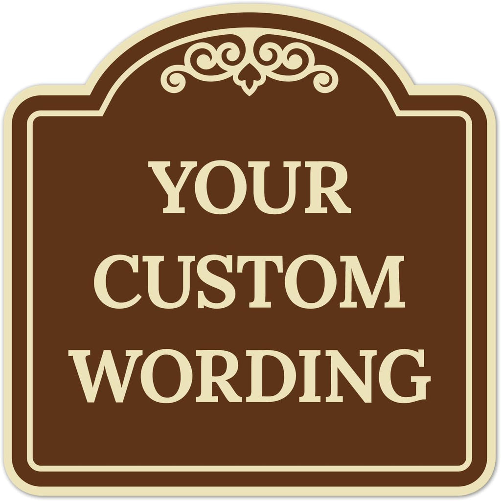 Custom Decorative Sign, Personalized Metal Sign