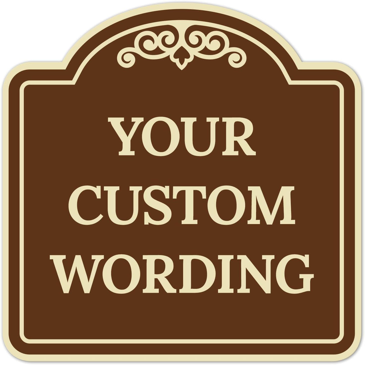 Custom Decorative Sign, Personalized Metal Sign