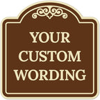 Custom Decorative Sign, Personalized Metal Sign by SigoSigns