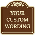 Custom Decorative Sign, Personalized Metal Sign by SigoSigns