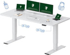 FLEXISPOT 71x32 Inch Large Dual Motor Electric Standing Desk, Home Office Desk by FlexiSpot