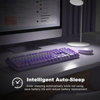 MOFII Wireless Keyboard and Mouse Combo, Full Size 2.4G Plug and Play - Image 5