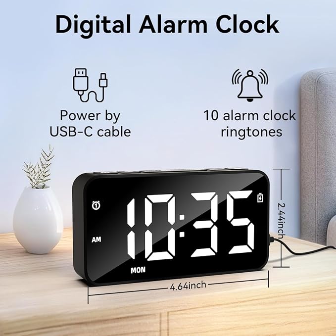 Small Digital Alarm Clocks - Image 2