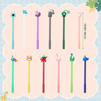 BESARME 60 PCS Cartoon Fun Pens - Image 3