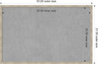 Amanti Art Silver Framed Magnetic Board 21x33 Large Vision Board - Image 3