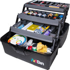 artbin 3-tray art supply box with handle, durable, main product view