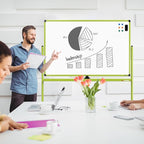 Large Dry-Erase Rolling Magnetic Whiteboard - Image 8