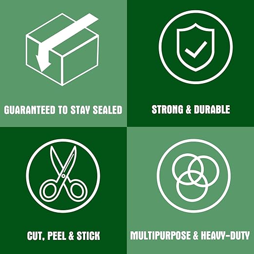 HERKKA Clear Packing Tape, 18 Rolls Heavy Duty Packaging Tape - Image 6