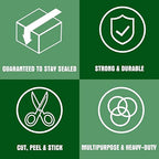 HERKKA Clear Packing Tape, 18 Rolls Heavy Duty Packaging Tape - Image 6