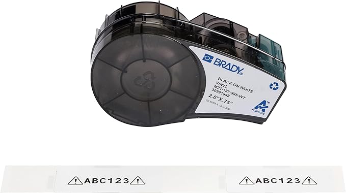 Brady Authentic All-Weather Vinyl Label by BradyCorp