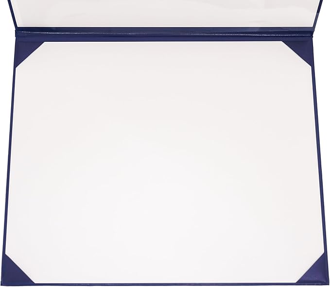 GraduationMall 11"x14" Imprinted Padded Diploma Cover Certificate Holder Purple - Image 4