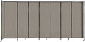 Versare Straightwall Sliding Portable Wall Partition | Freestanding Office by VERSARE