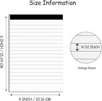 Nichela Notepads Bulk for Daily Planning and Organization of Work – 4 x - Image 2