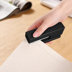 1 Desktop Stapler & 1 Tape Dispenser,Black Stapler for Desk | 25 Sheet Capacity with 830 Staples and Staple Remover, Non-Slip for Office,School, Home & Classroom