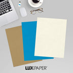 LUXPaper 8.5" x 11" Classic Linen Paper | Letter Size | Natural White | 70lb. - Image 9