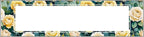 Signs ByLITA Floral Pattern Customized Nameplate | Golden Rose Personalized - Image 8