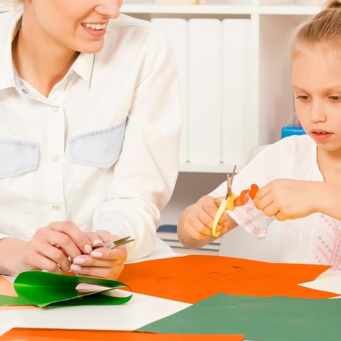 Orange Construction Paper 100 Sheets 80lb Cardstock Paper 8.5 x 11, Goefun - Image 6