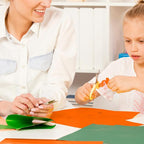 Orange Construction Paper 100 Sheets 80lb Cardstock Paper 8.5 x 11, Goefun - Image 6