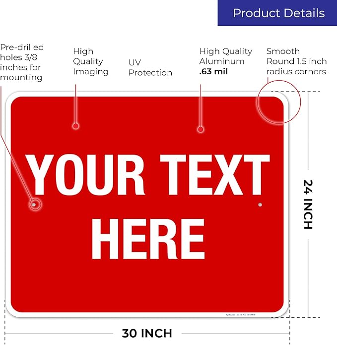 Personalized Custom Red Background Customize - Image 3