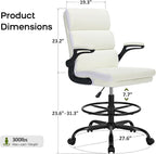 Drafting Chair Tall Office Chair - Image 2