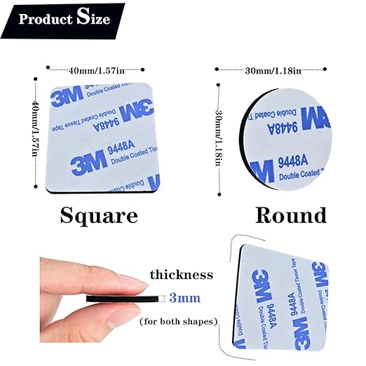Double Sided Foam Tape, Heavy Duty Mounting Tape, Super-Sticky Black Strong - Image 2