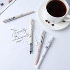 FUNFULL 16pcs Quick Dry Coffee Ink Rollerball Pens, 0.5mm Fine Point Colored - Image 7