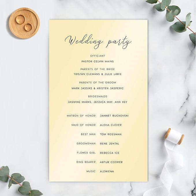 Cream Shimmer Cardstock Legal Paper 8.5x14, Goefun Light Gold Pearlescent Thick - Image 5