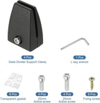 PATIKIL 1.7x1.3x2.4" Desk Divider Support Clamp - Image 3