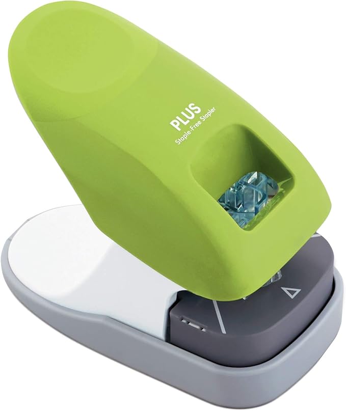 Plus Paper Clinch Desktop Staple-Free Stapler - Image 7