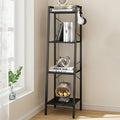 Hzuaneri Ladder Shelf, Bookshelf Bookcase, Freestanding Corner Storage Shelve by Hzuaneri