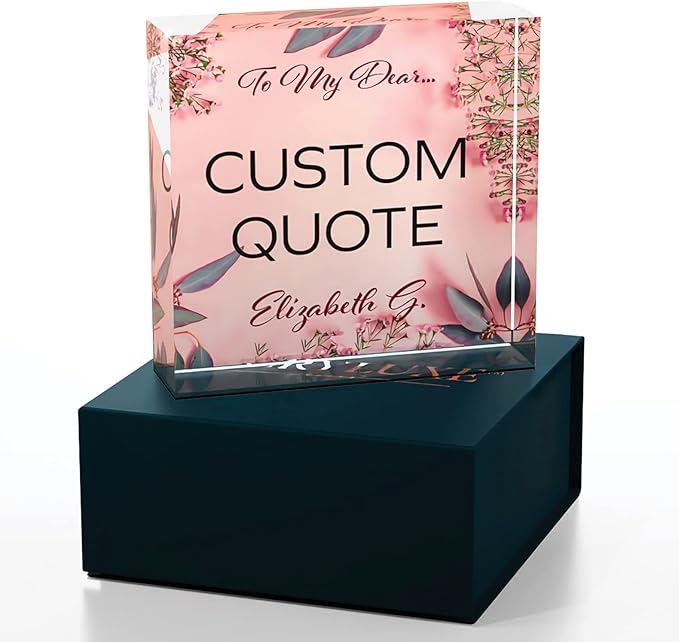 Custom Acrylic Sign Personalized, Custom Desk Name Plate, 18 Styles, - Image 6