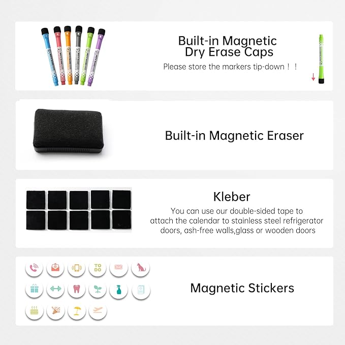 Magnetic Dry Erase Weekly Planner - Image 7