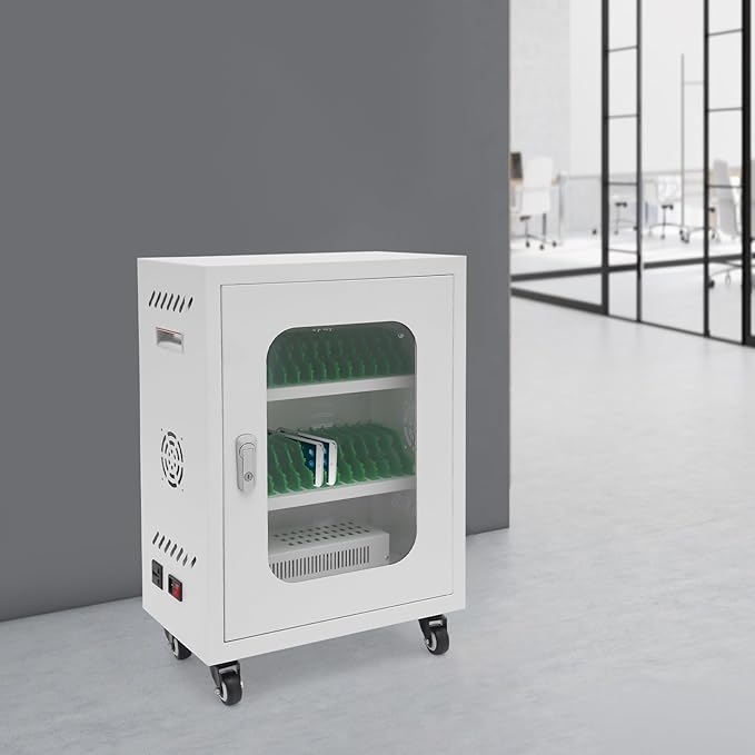 Rechargeable Mobile Phone Charging Cabinet, 30 Slots Cell Phones Charging - Image 4