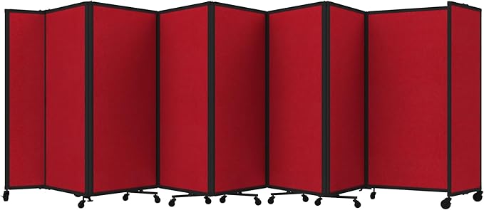 Versare Room Divider 360 Portable Wall Partition | Folding Panels | Large by VERSARE