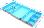 Welaxy Drawer organizers bins dividers storage trays shallow organizing box - Image 4