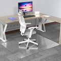 Office Chair Mat for Low Pile Carpet, Studded Carpet Floors Protector Mat for by HOMEK