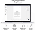CZUR Aura Pro Portable Book Scanner, A3 Document Scanner, Auto-Flatten & - Image 5