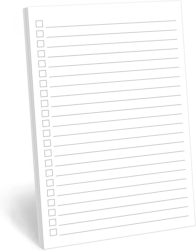 321Done to Do List Notepad by 321Done