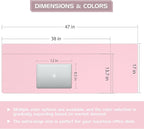 Aothia Leather Desk Pad Protector - Image 3