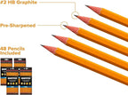 Bostitch Office Premium #2 Pencils, American Cedar Wood, Pre-Sharpened - Image 4