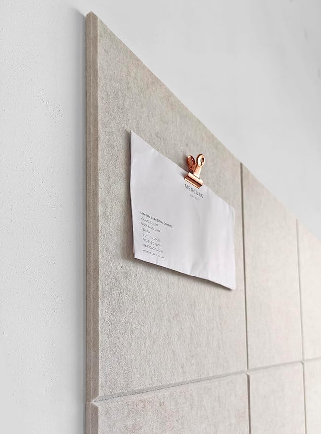 Large Cork Board Alternative | Felt Wall Tiles | Aesthetic Felt Bulletin Board - Image 6